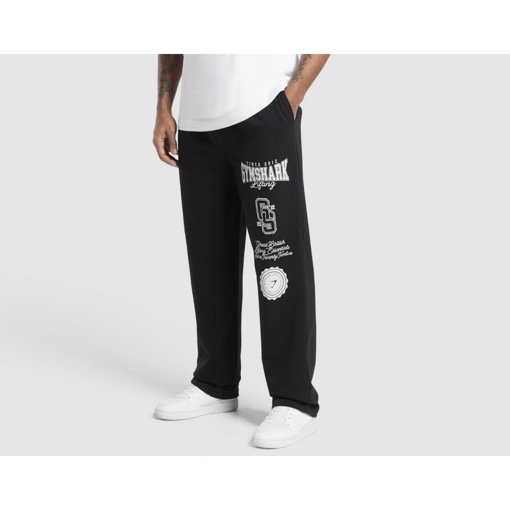 Gymshark Men's Global Lifting Oversized Pants L Black